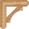 Ekena Millwork Westlake Craftsman Rough Sawn Bracket, Western Red Cedar, 6"W x 28"D x 28"H BKT06X28X28WTL04RWR - alternate 4